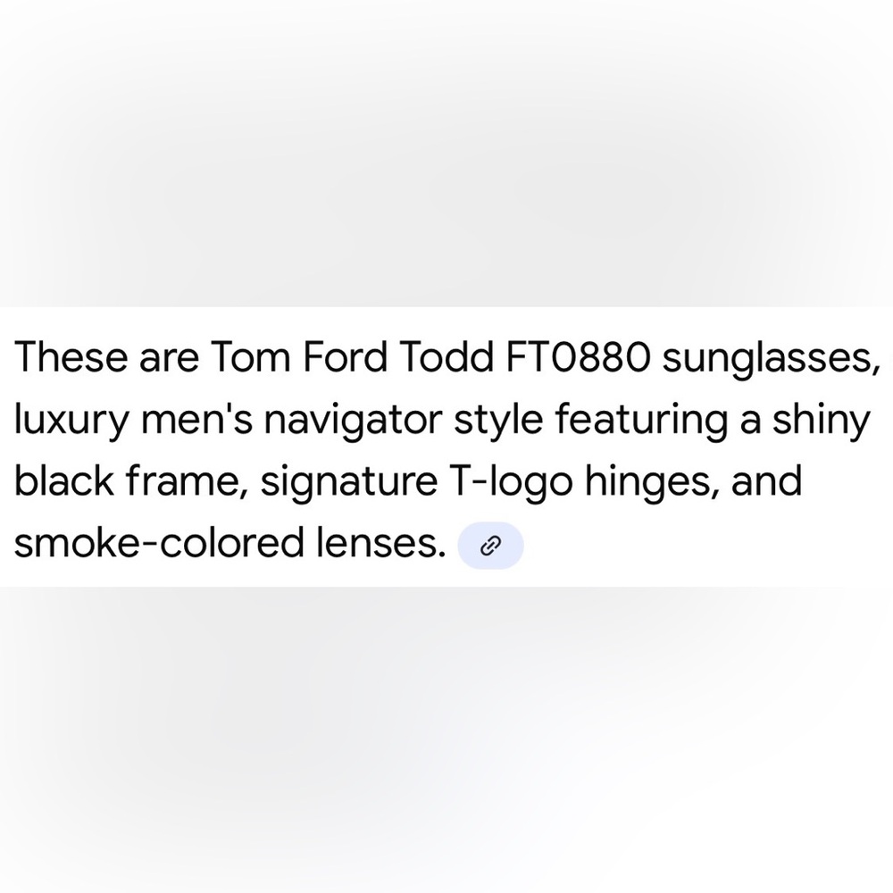 NWT Tom Ford Black Sunglasses - Picture 6 of 6